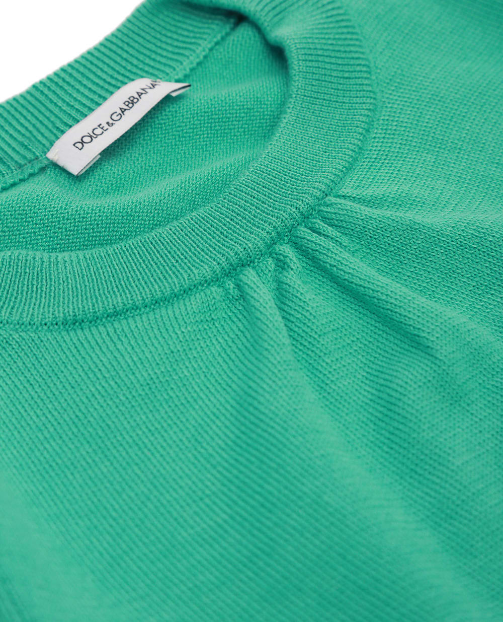 Дитячий джемпер Dolce&Gabbana Kids L5KW92-JACHA-B, бірюзовий колір • Купити в інтернет-магазині Kameron