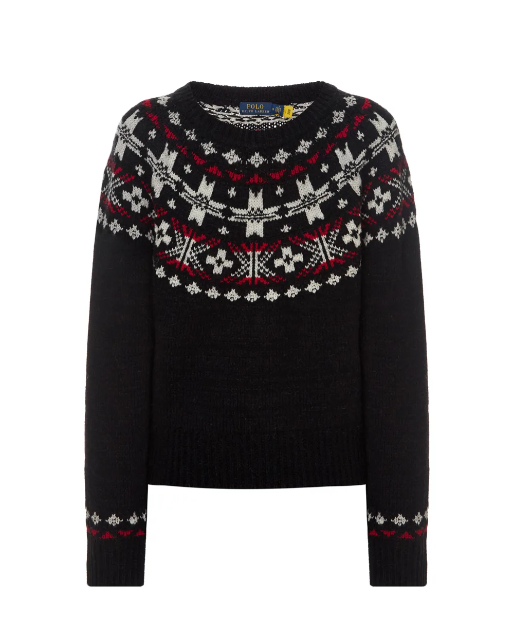 Шерстяной свитер Polo Ralph Lauren 211850926001, черный цвет • Купить в интернет-магазине Kameron