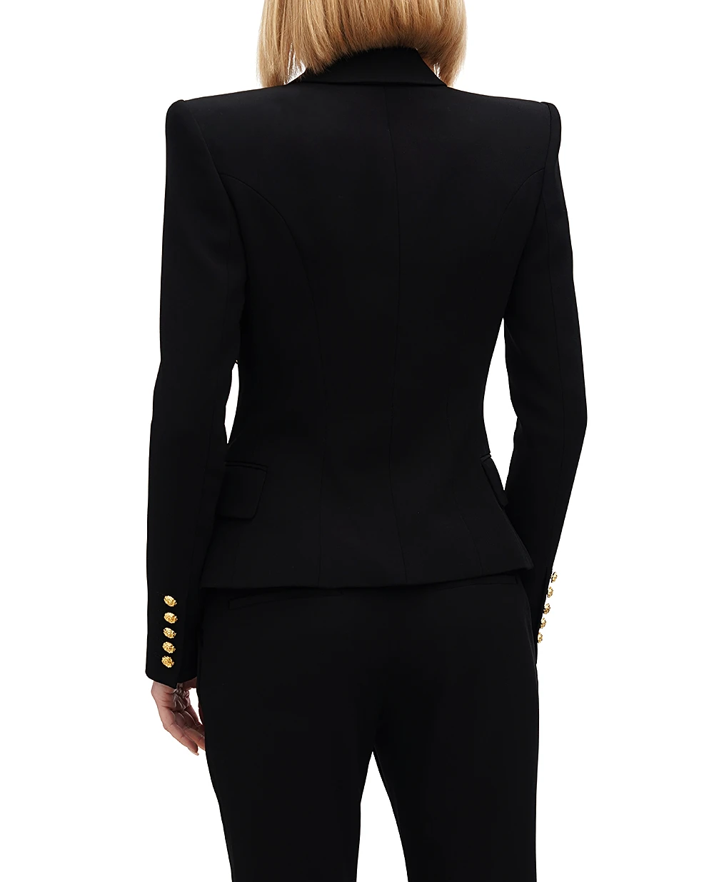 Жакет Balmain CF0SM340MB01, чорний колір • Купити в інтернет-магазині Kameron