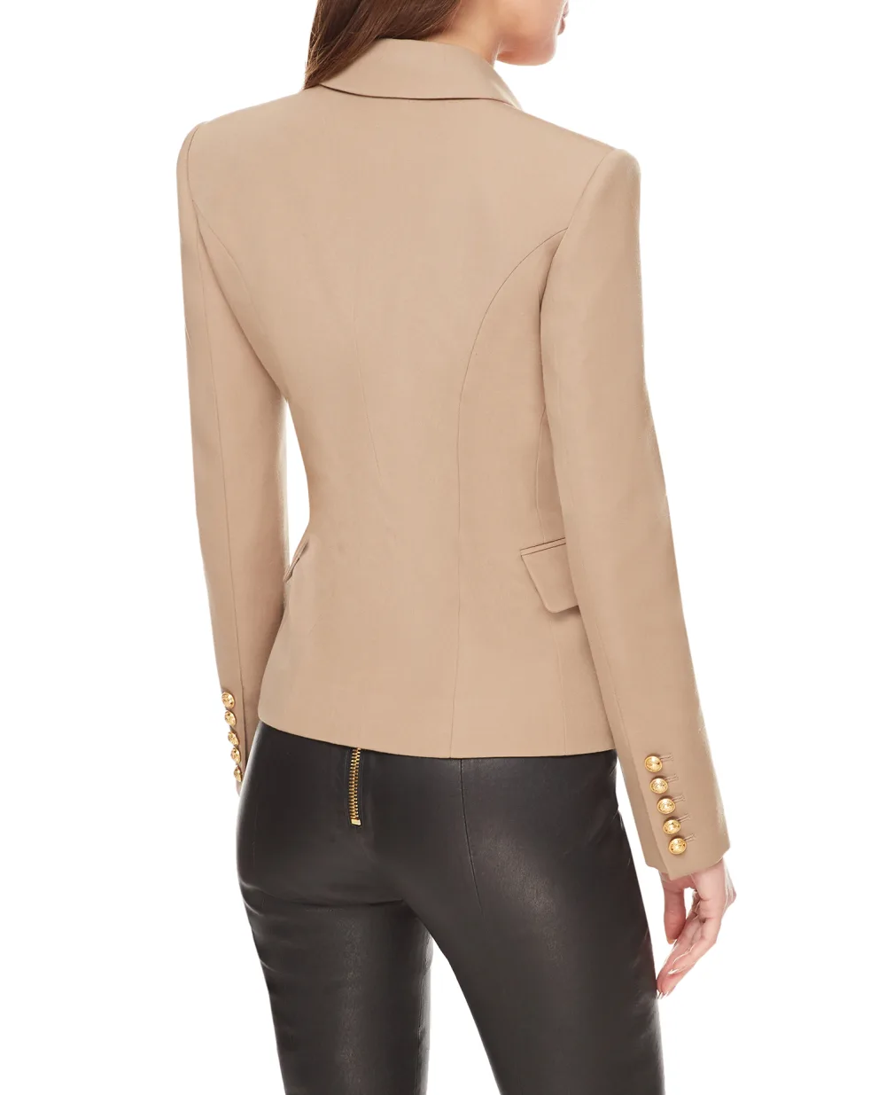Жакет Balmain AF1SG000WB05-S, бежевий колір • Купити в інтернет-магазині Kameron