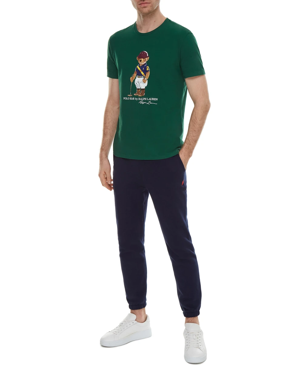 Футболка Polo Ralph Lauren 710803488005, зеленый цвет • Купить в интернет-магазине Kameron