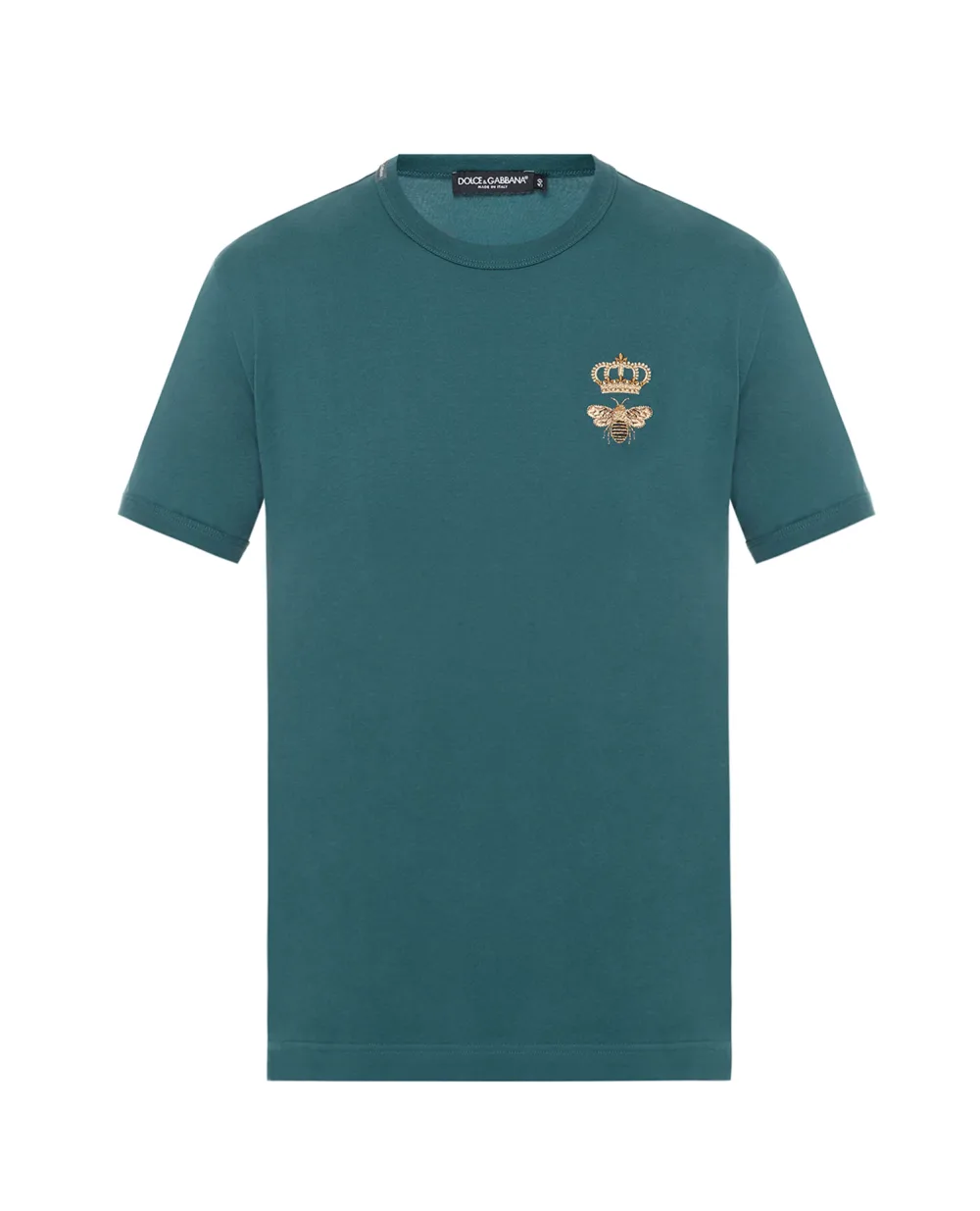 Футболка Dolce&Gabbana G8JX7Z-G7WUQ, зеленый цвет • Купить в интернет-магазине Kameron