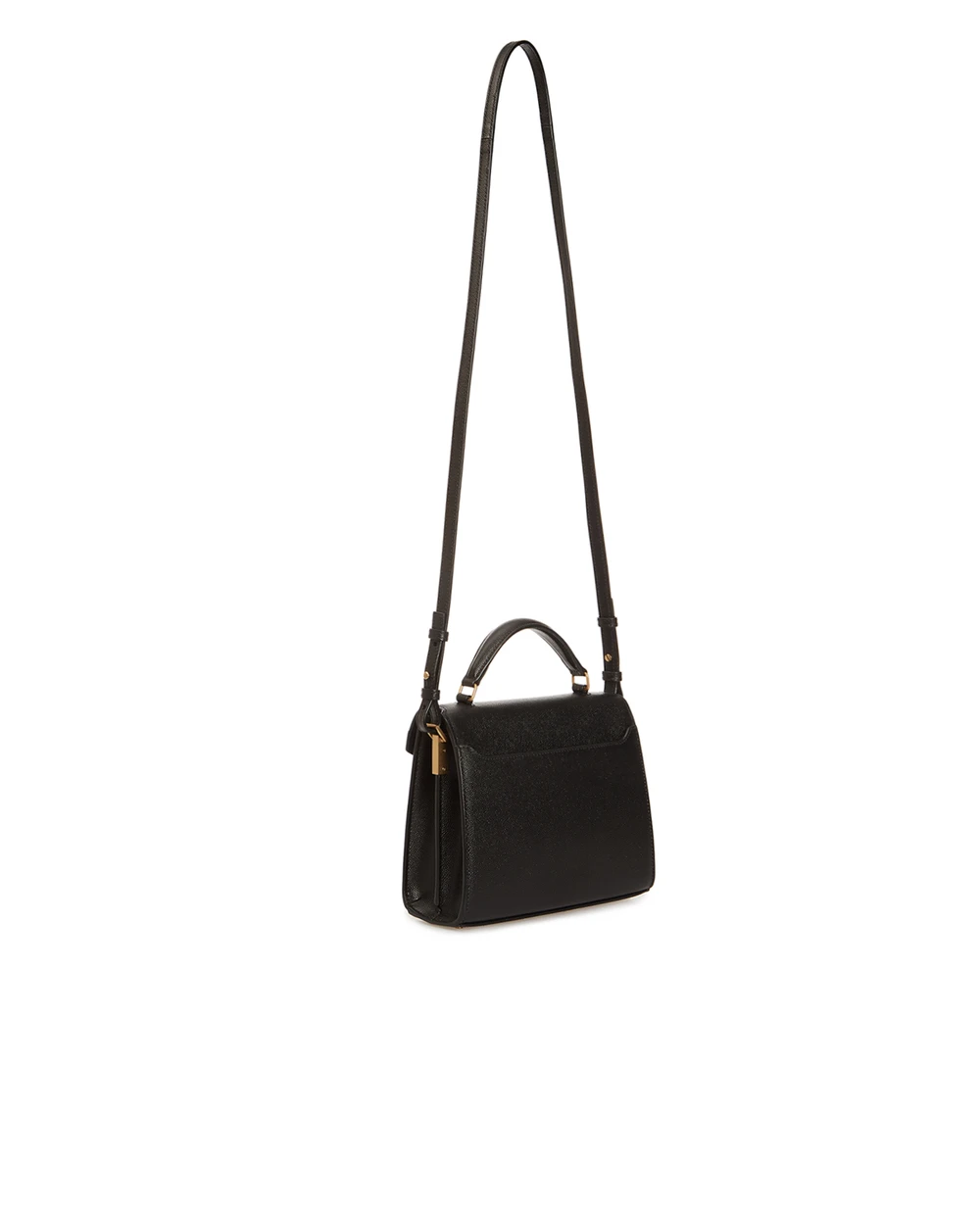 Кожаная сумка Cassandra Mini Saint Laurent 623930-BOW0W-, черный цвет • Купить в интернет-магазине Kameron