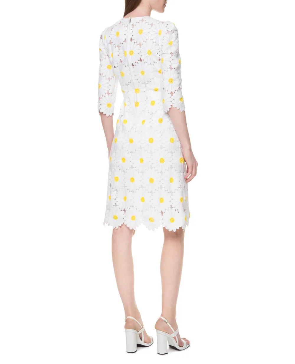 Сукня Dolce&Gabbana F6UL4T-HLMHE, білий колір • Купити в інтернет-магазині Kameron