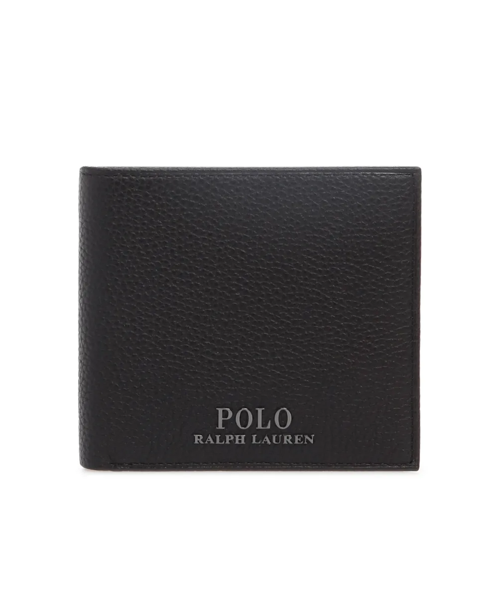 Кожаный кошелек Polo Ralph Lauren 405710792001FW19, черный цвет • Купить в интернет-магазине Kameron