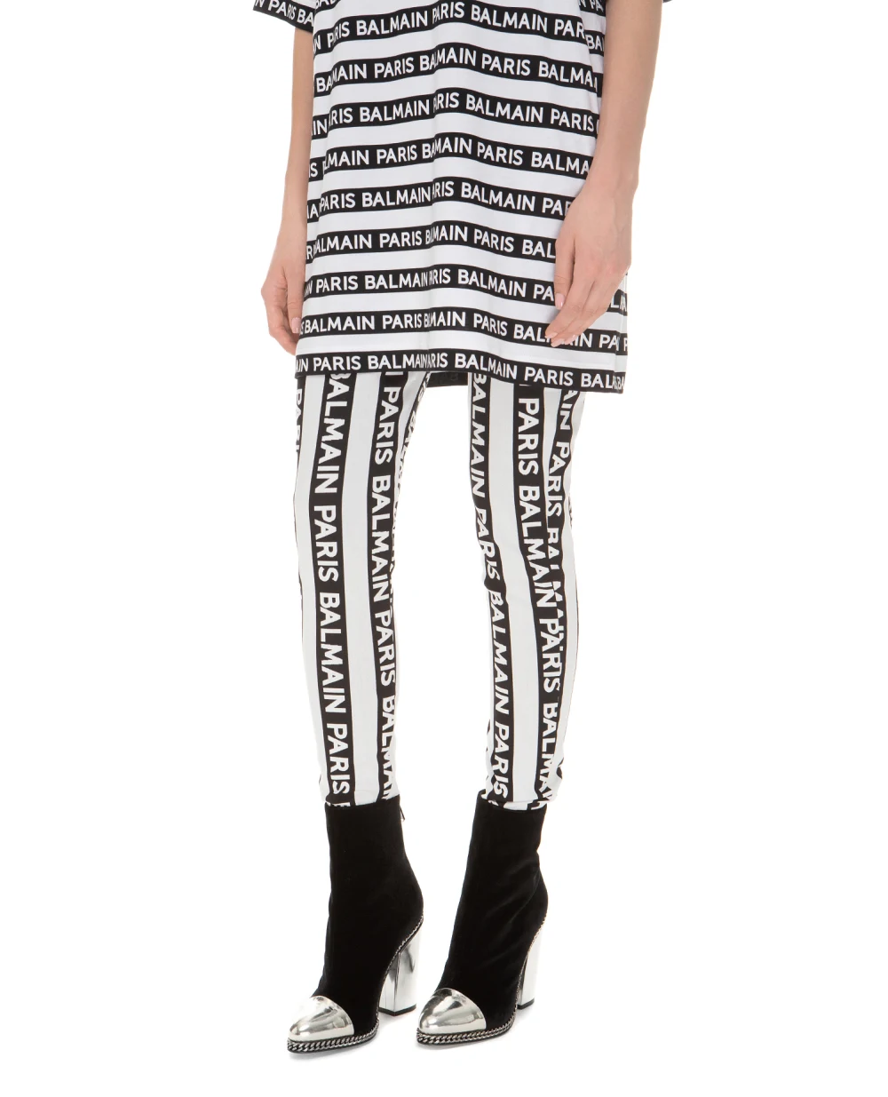 Брюки Balmain RF15222C051, белый цвет • Купить в интернет-магазине Kameron