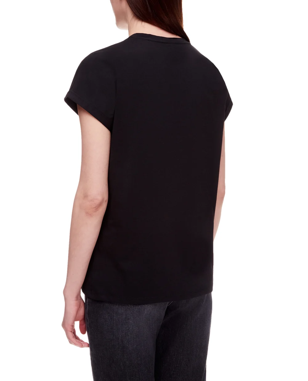 Футболка Balmain XF1EF010BB01, черный цвет • Купить в интернет-магазине Kameron