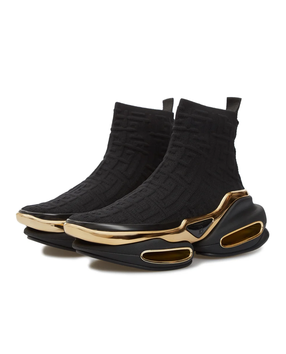 Хайтопи B-bold Hiking Balmain YN1VJ684TKMM, чорний колір • Купити в інтернет-магазині Kameron