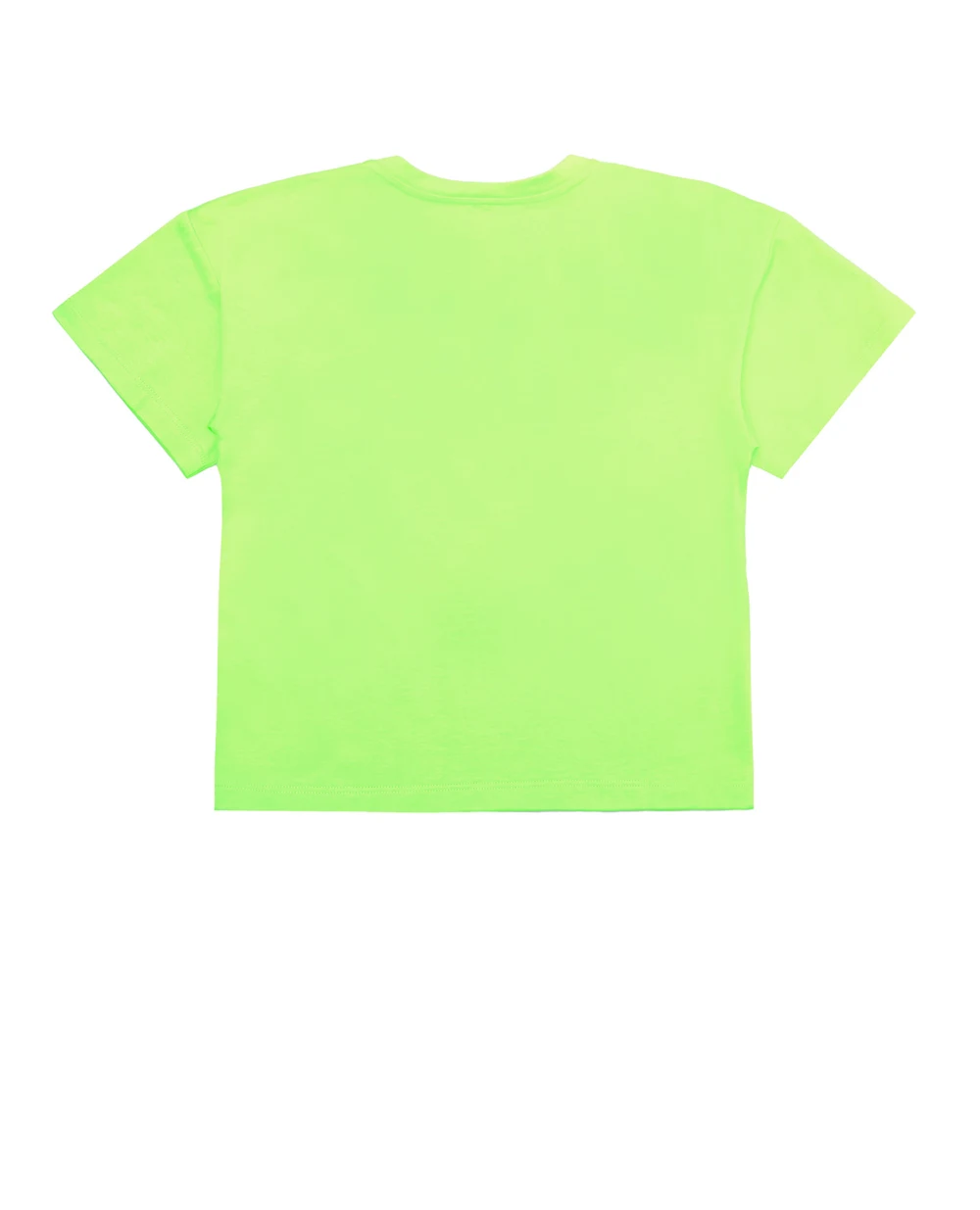 Детская футболка Dolce&Gabbana Kids L4JTER-G7BYM-S, салатовый цвет • Купить в интернет-магазине Kameron
