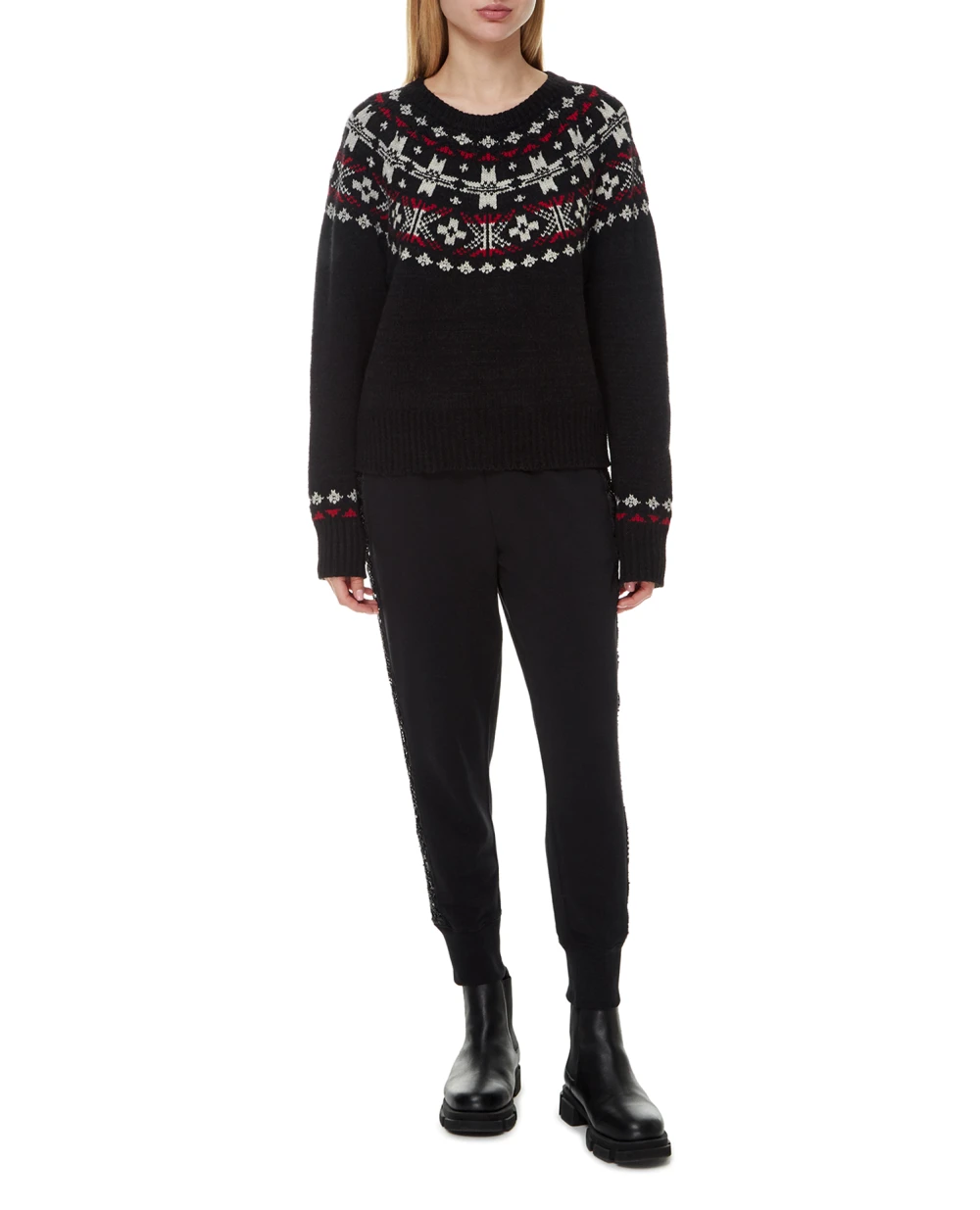 Шерстяной свитер Polo Ralph Lauren 211850926001, черный цвет • Купить в интернет-магазине Kameron