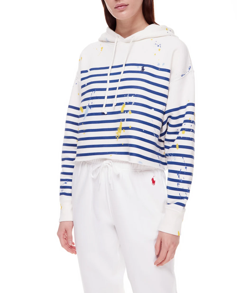 Худі Polo Ralph Lauren 211856650001, білий колір • Купити в інтернет-магазині Kameron