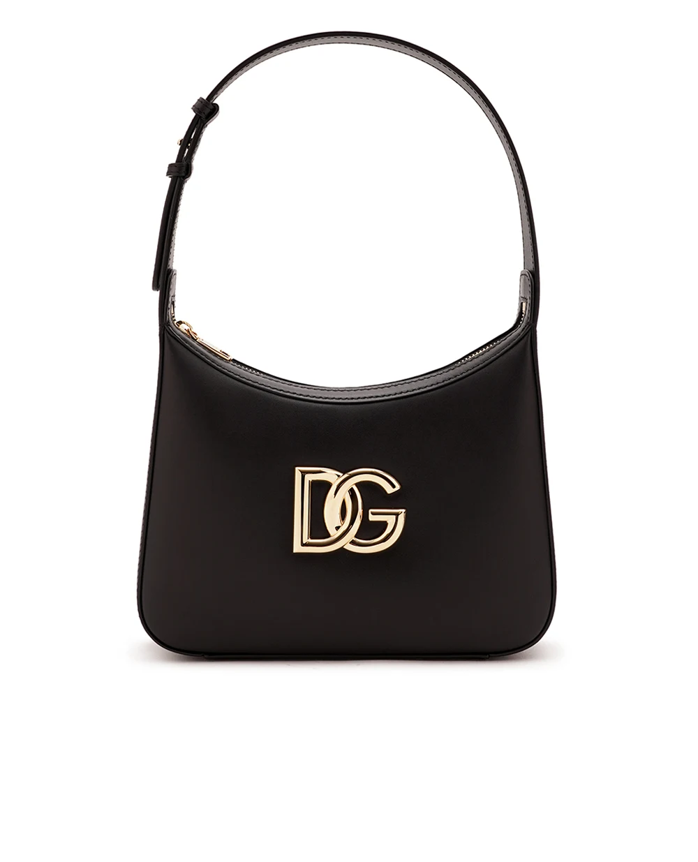 Кожаная сумка 3.5 Shoulder Dolce&Gabbana BB7598-AW576, черный цвет • Купить в интернет-магазине Kameron