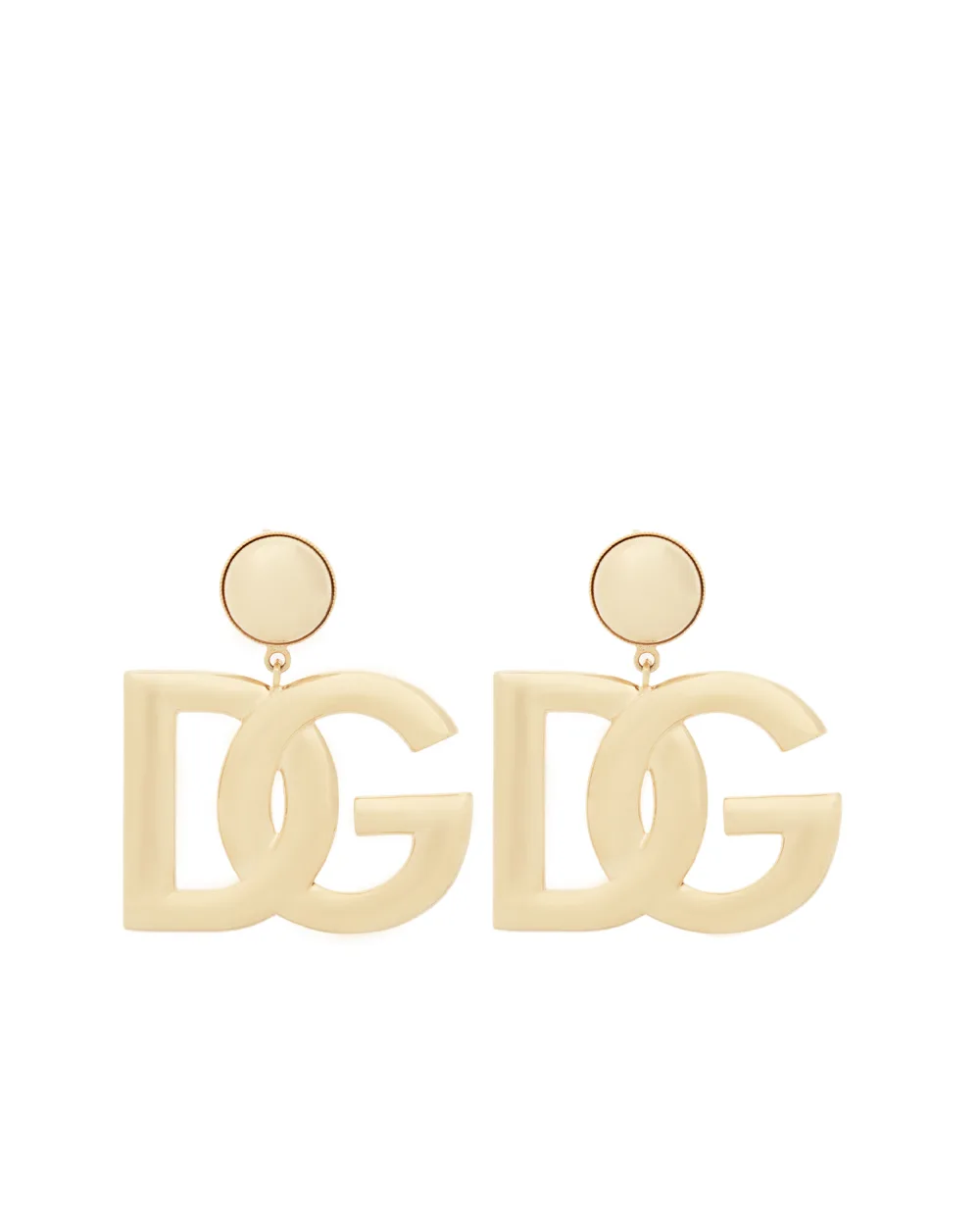 Кліпси Dolce&Gabbana WEN6P3-W1111, золотий колір • Купити в інтернет-магазині Kameron