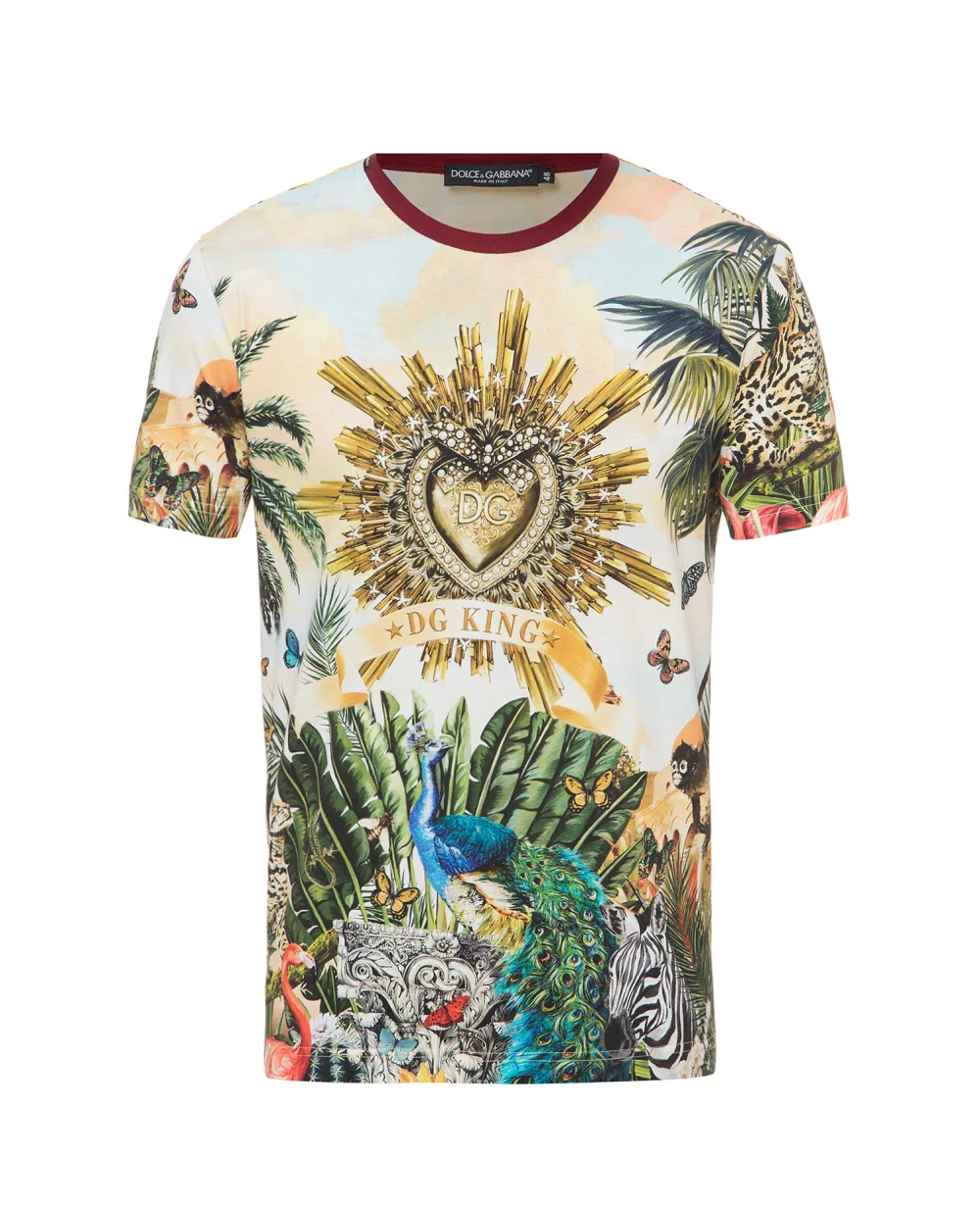 Футболка Dolce&Gabbana G8KBAT-HH7YP, разноцветный цвет • Купить в интернет-магазине Kameron