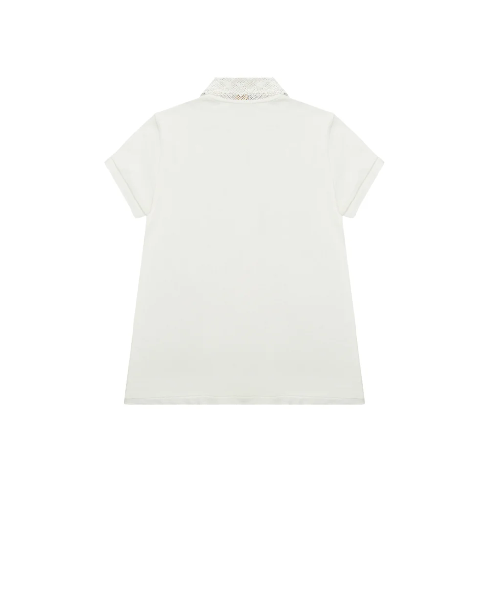 Детское поло Polo Ralph Lauren Kids 312901053001, белый цвет • Купить в интернет-магазине Kameron