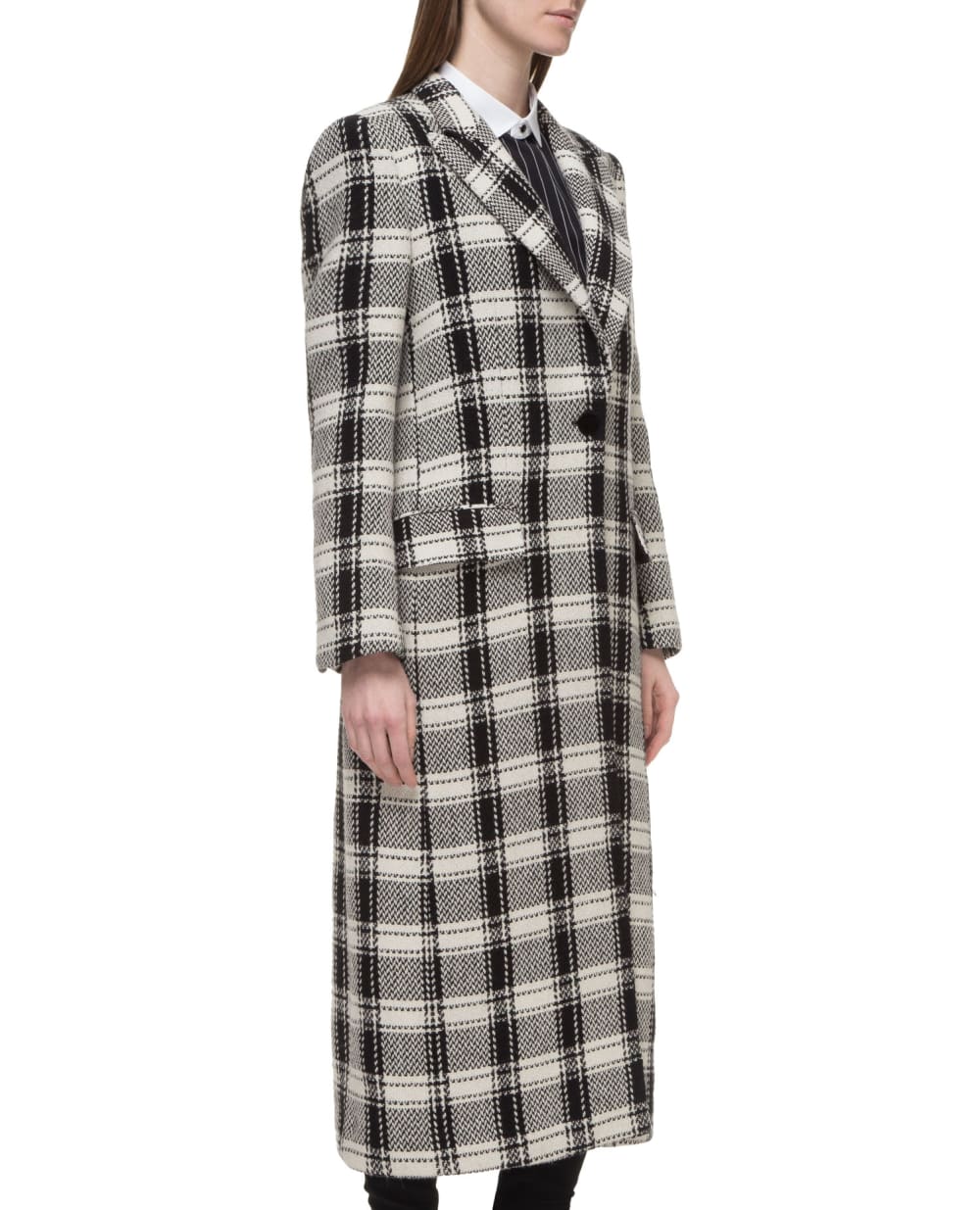 Шерстяное пальто Dolce&Gabbana F0Y56T-FQ2G0, черный цвет • Купить в интернет-магазине Kameron