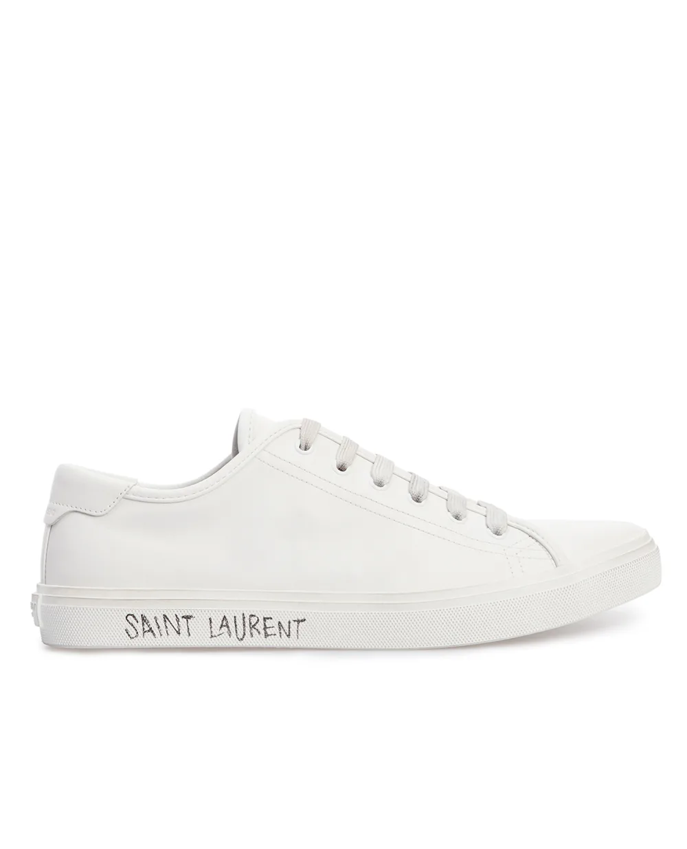 Шкіряні кеди Malibu Saint Laurent 649250-00NG0, білий колір • Купити в інтернет-магазині Kameron