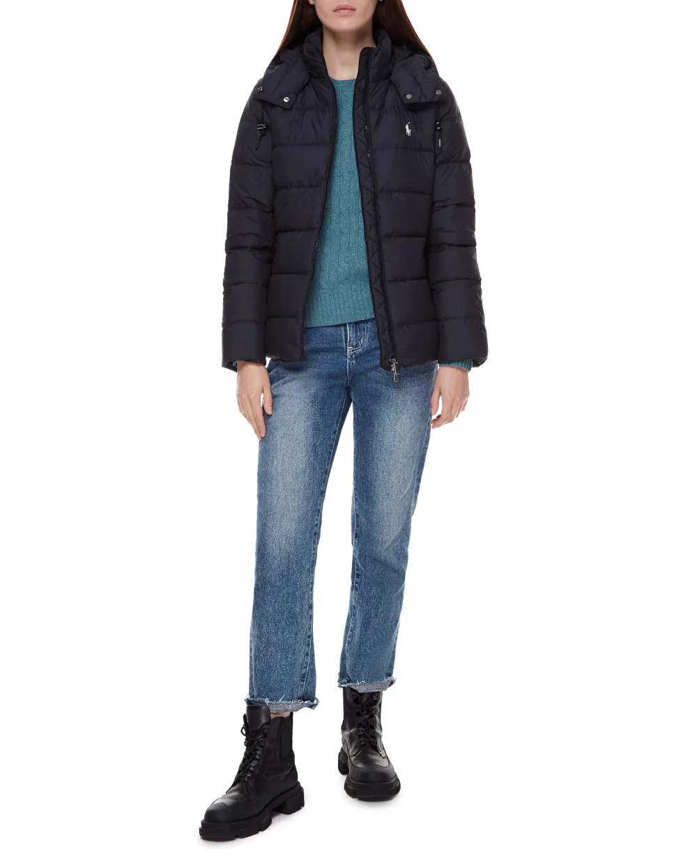 Пуховик Polo Ralph Lauren 211812421001, черный цвет • Купить в интернет-магазине Kameron