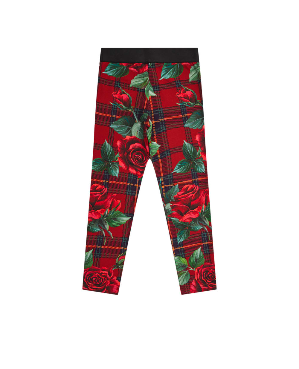 Детские леггинсы Dolce&Gabbana Kids L5JP3J-FSG7J-B, красный цвет • Купить в интернет-магазине Kameron