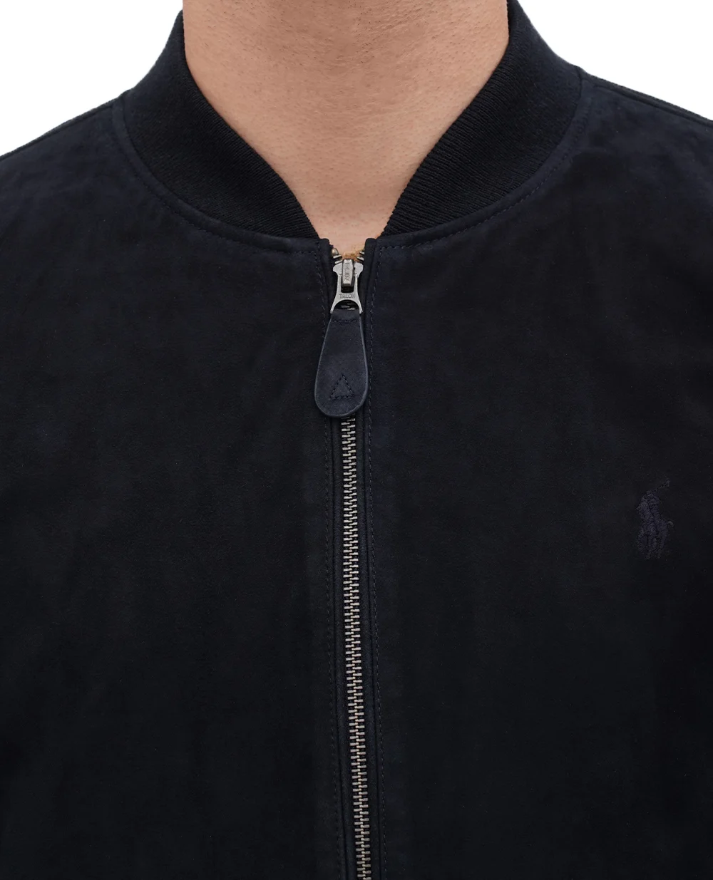 Куртка замшевая Polo Ralph Lauren 710847089002, темно-синий цвет