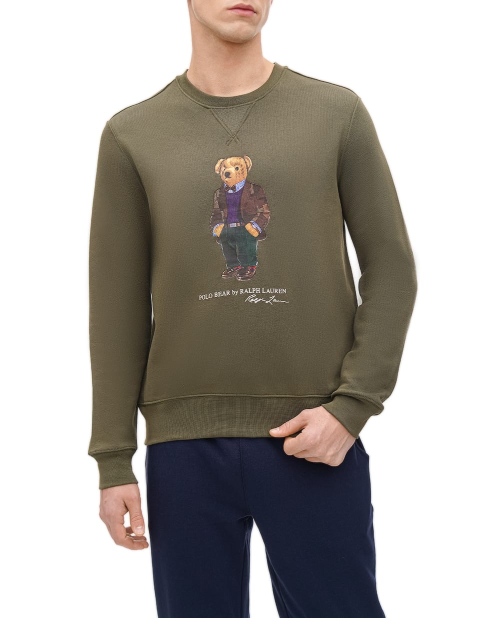 Свитшот Polo Bear Polo Ralph Lauren 710853308027, хаки цвет • Купить в интернет-магазине Kameron