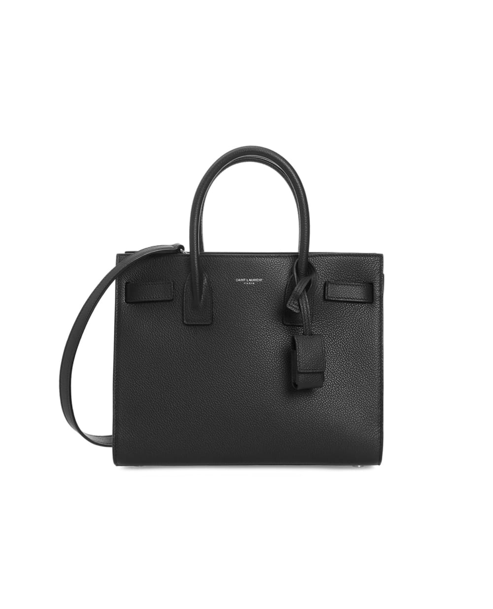 Кожаная сумка Sac De Jour Small Saint Laurent 378299-B681N-, черный цвет • Купить в интернет-магазине Kameron