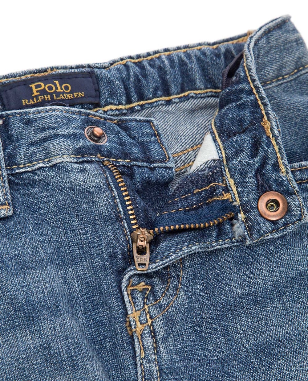 Дитяча джинсова спідниця Polo Ralph Lauren Kids 312701780001, синій колір • Купити в інтернет-магазині Kameron