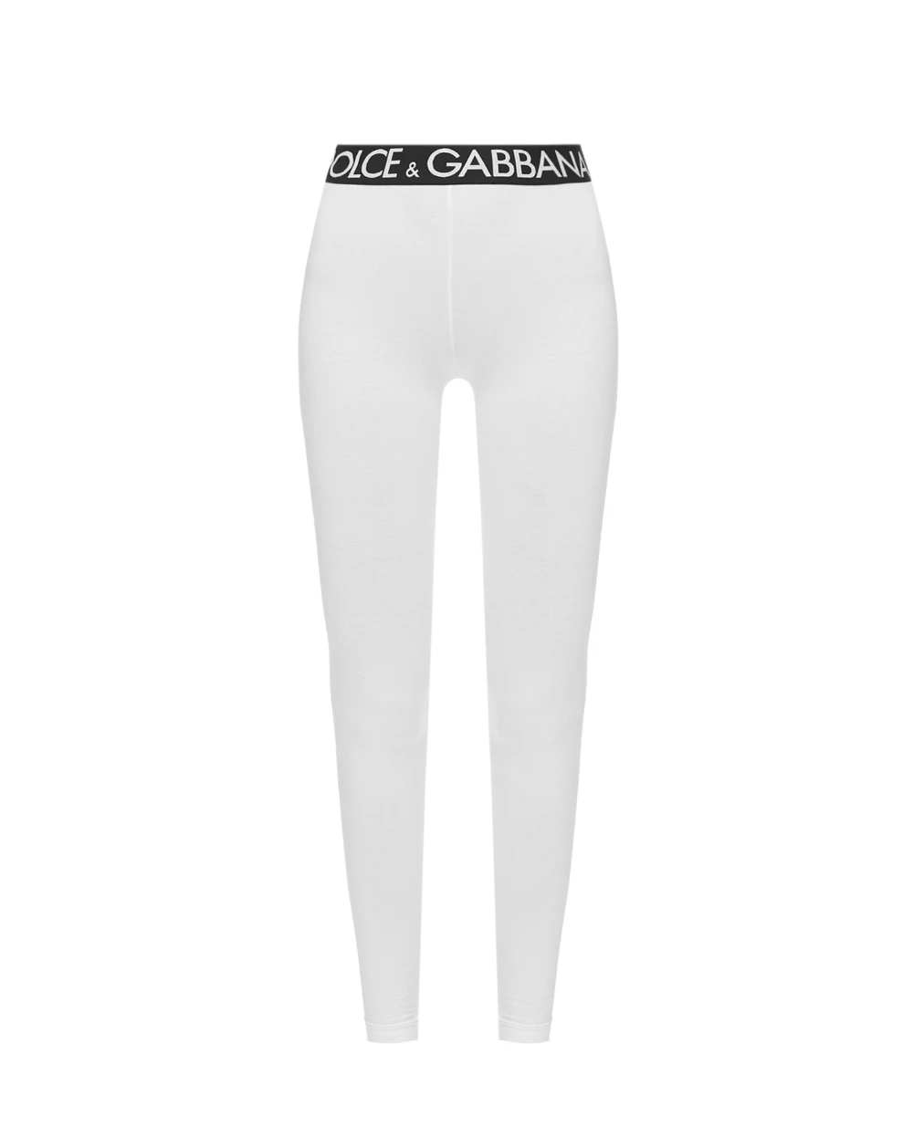 Леггинсы Dolce&Gabbana FTB5TT-FUEEY, белый цвет • Купить в интернет-магазине Kameron