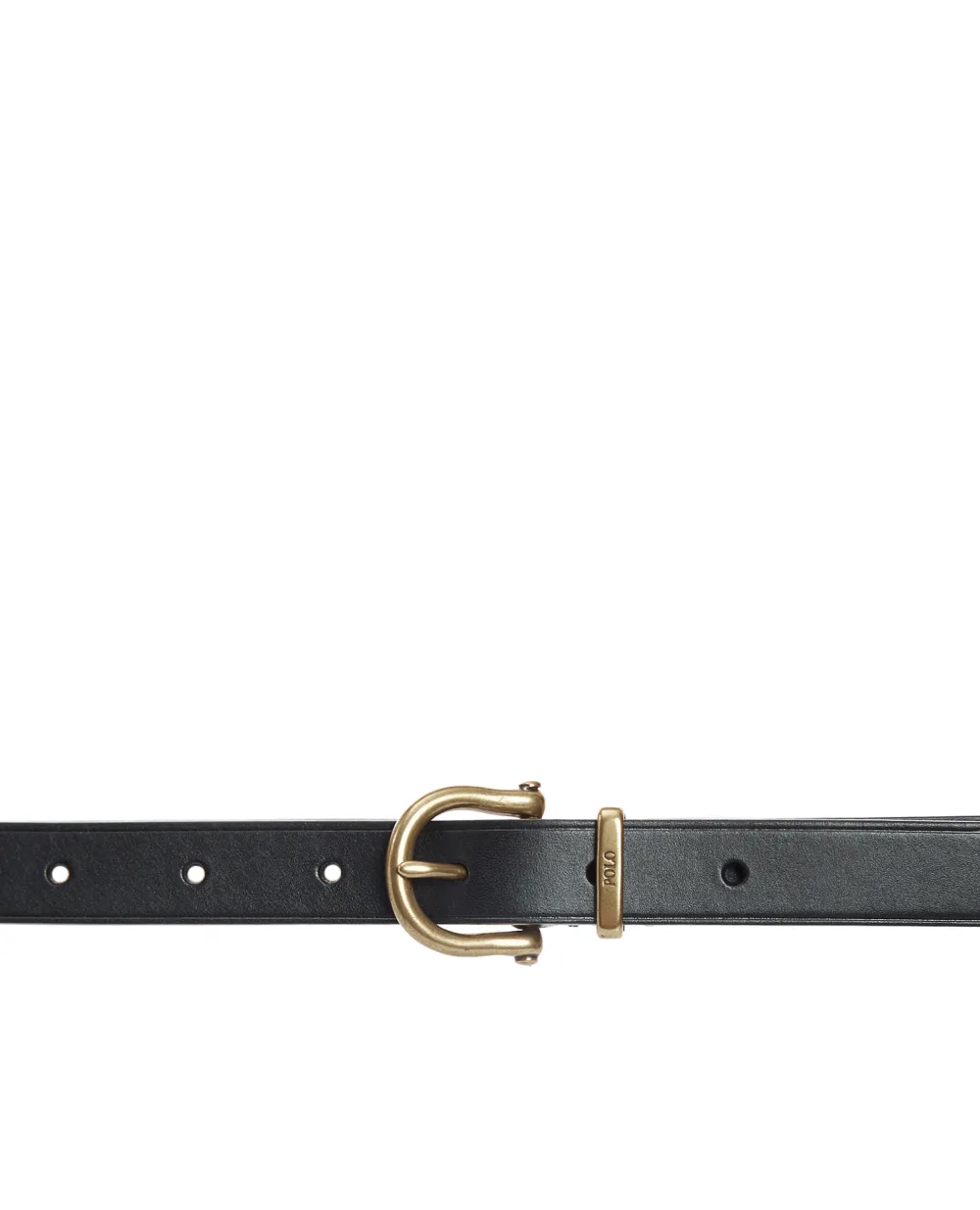 Кожаный ремень Polo Ralph Lauren 429796692002, черный цвет • Купить в интернет-магазине Kameron
