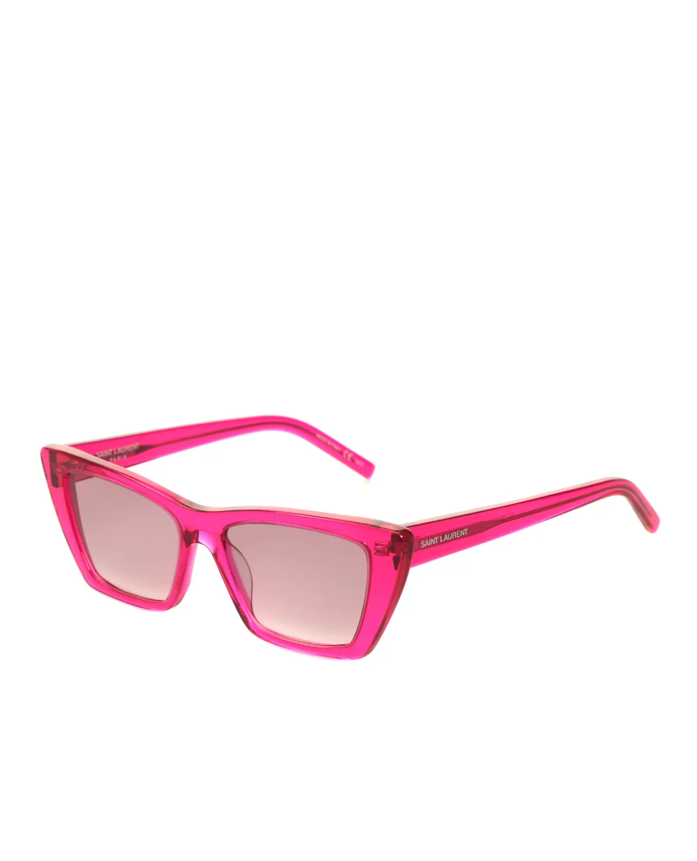 Солнцезащитные очки Saint Laurent 560035-Y9901, розовый цвет • Купить в интернет-магазине Kameron