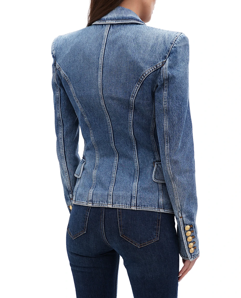 Жакет Balmain CF0SI506DE32, синий цвет • Купить в интернет-магазине Kameron