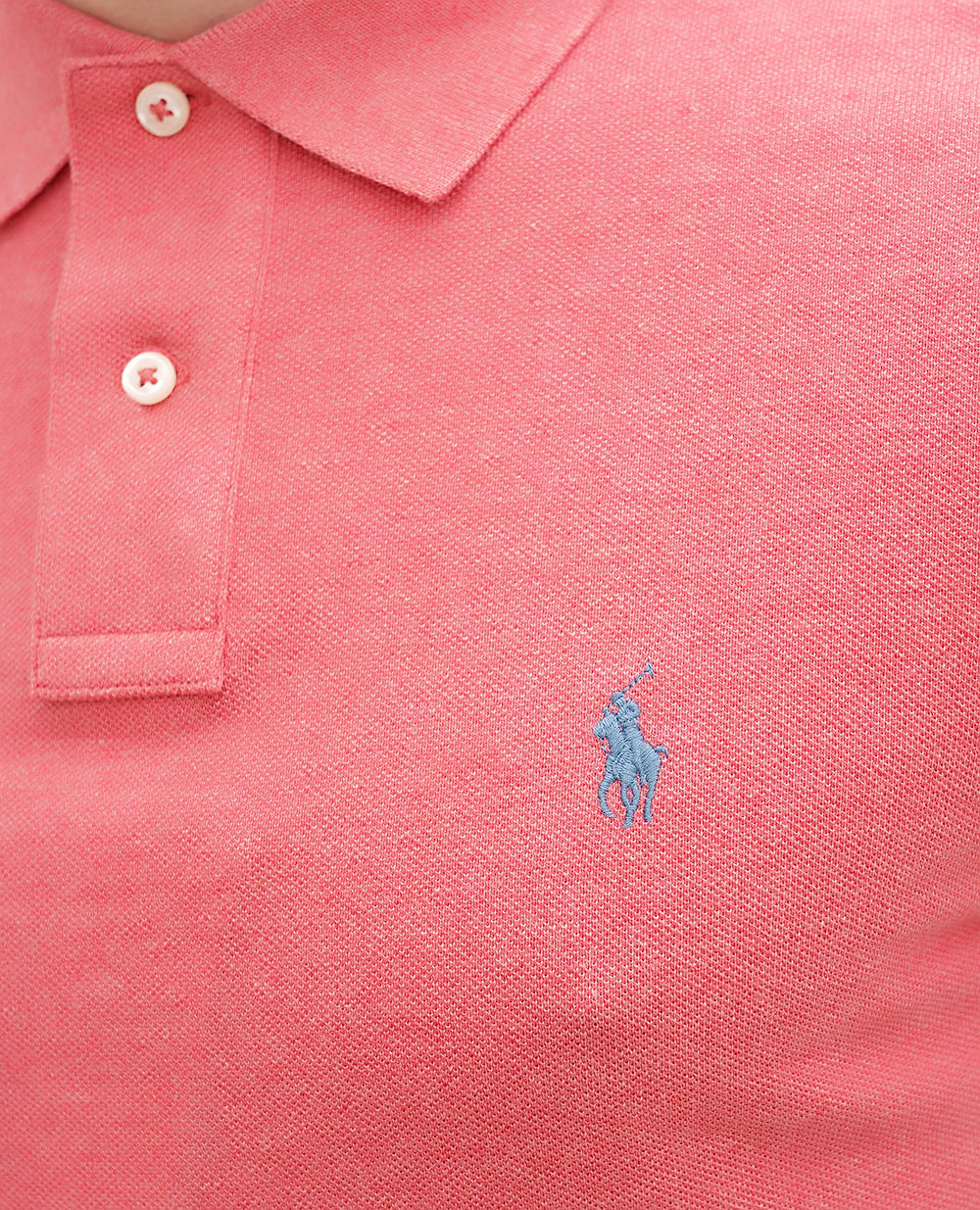Поло Mesh Polo Ralph Lauren 710680784369, коралловый цвет • Купить в интернет-магазине Kameron