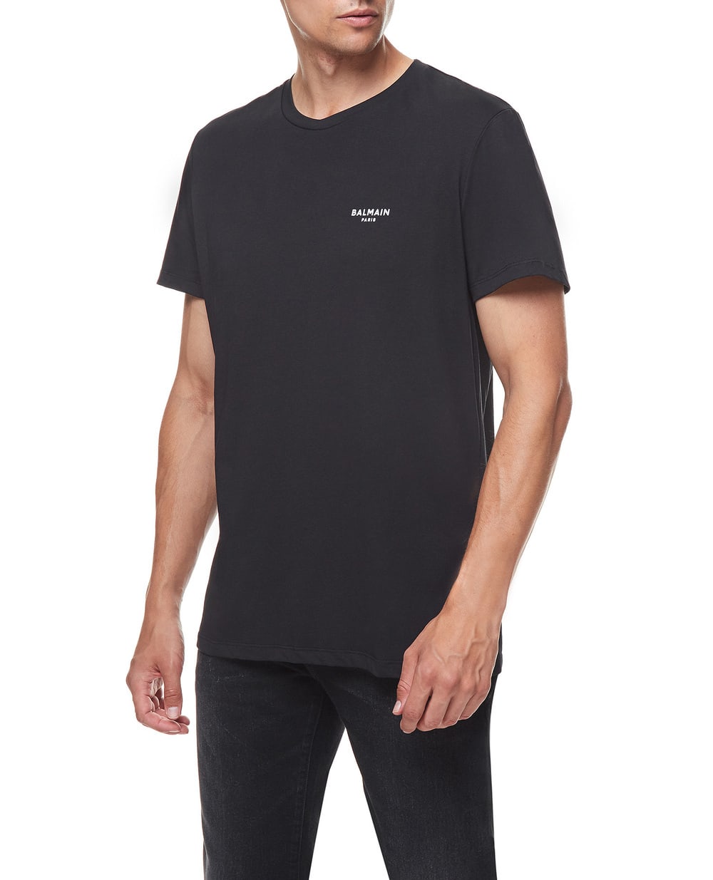 Футболка Balmain WH1EF000B069, черный цвет • Купить в интернет-магазине Kameron