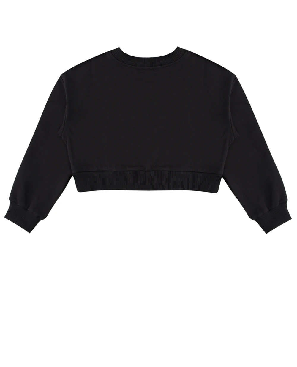 Дитячий світшот Dolce&Gabbana Kids L5JW8S-G7I0J-S, чорний колір • Купити в інтернет-магазині Kameron