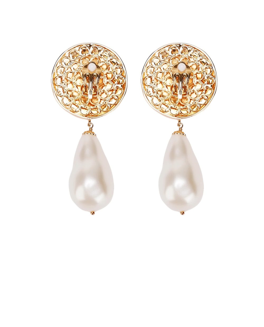 Сережки DG Logo Dolce&Gabbana WEP8L5-W1111, золотий колір • Купити в інтернет-магазині Kameron
