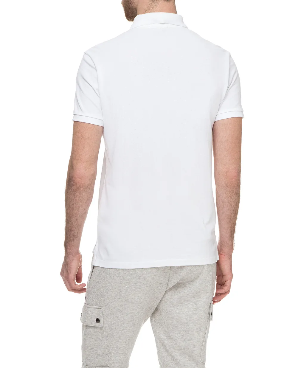Поло Mesh Polo Ralph Lauren 710666998002, белый цвет • Купить в интернет-магазине Kameron