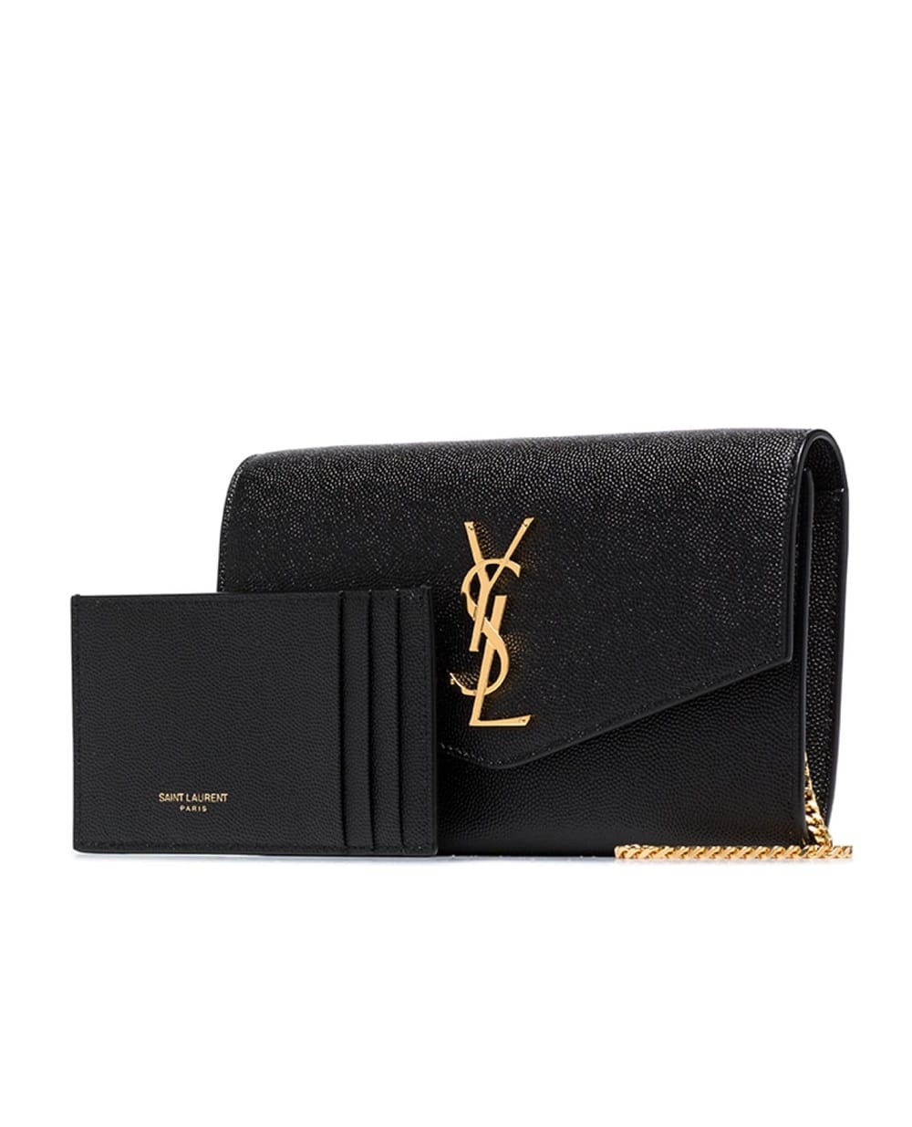 Сумка Uptown Chain Wallet Saint Laurent 607788-1GF0J, чорний колір • Купити в інтернет-магазині Kameron
