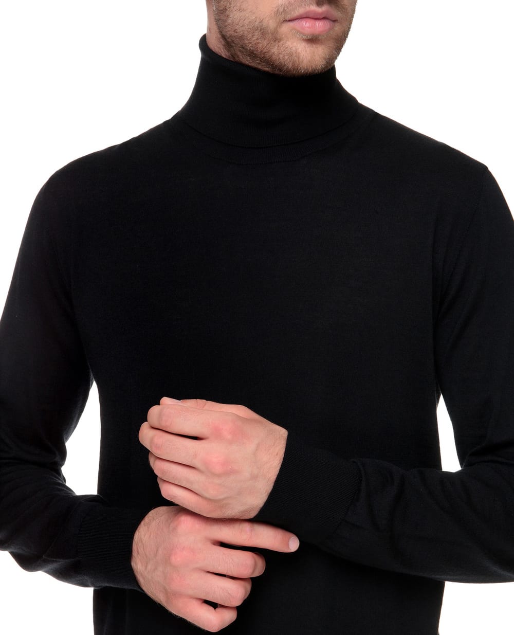 Кашемировый гольф Dolce&Gabbana GXB00T-JAW2O, черный цвет • Купить в интернет-магазине Kameron