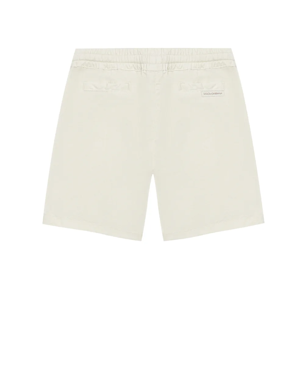 Детские шорты Dolce&Gabbana Kids L12Q84-LY048, белый цвет • Купить в интернет-магазине Kameron