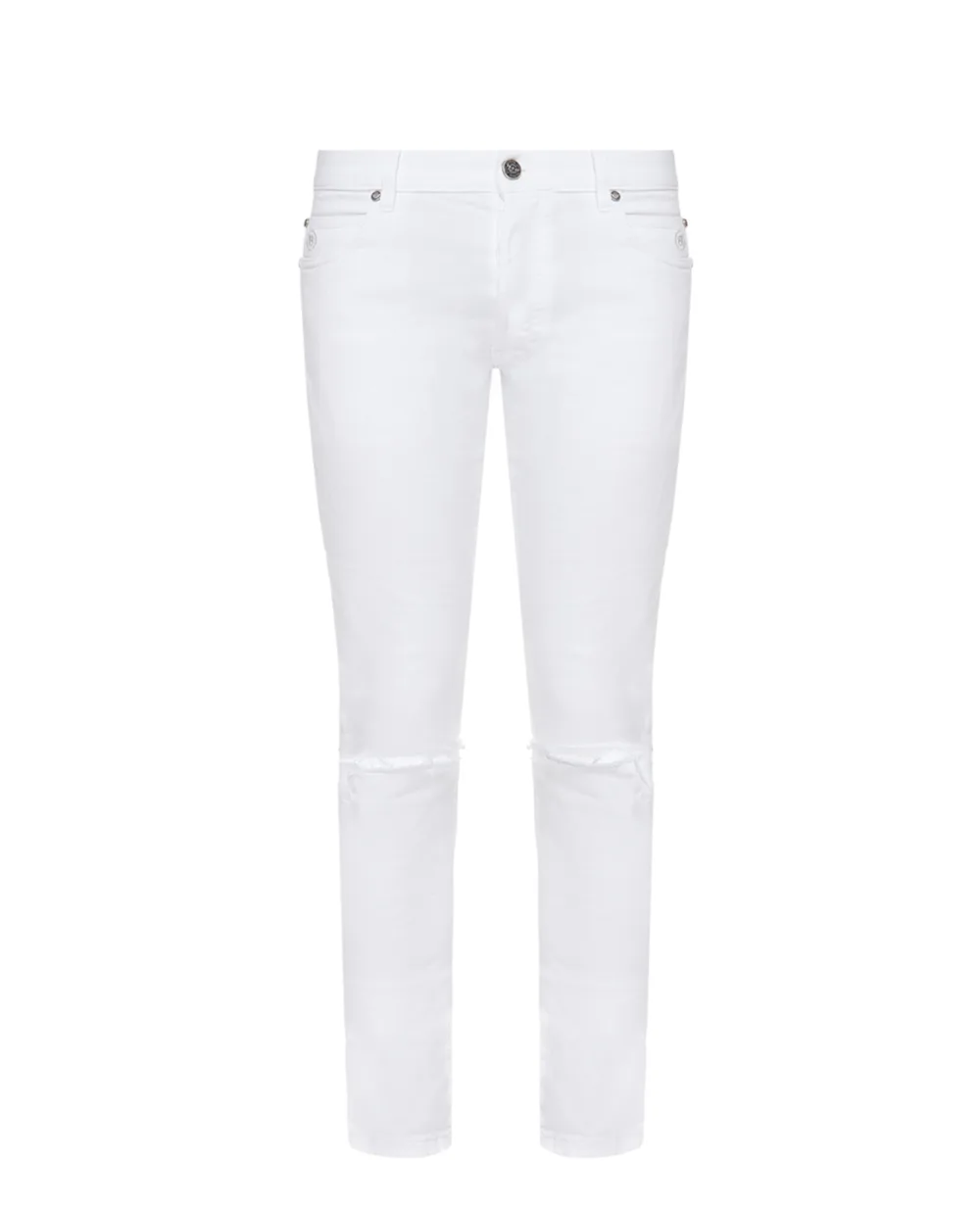 Брюки Balmain TH05230Z294, белый цвет • Купить в интернет-магазине Kameron