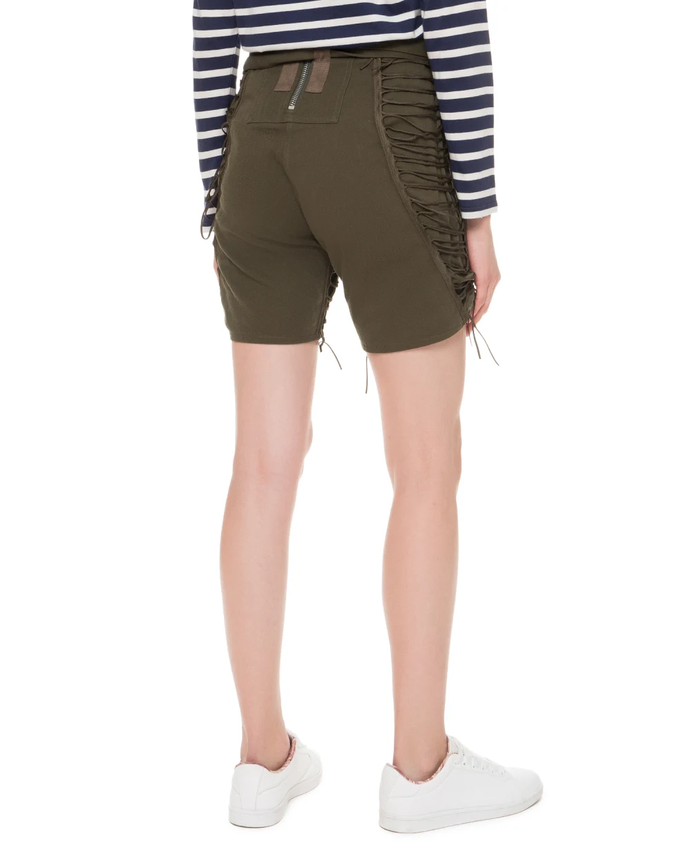 Шорты Saint Laurent 512783-Y822J, зеленый цвет • Купить в интернет-магазине Kameron