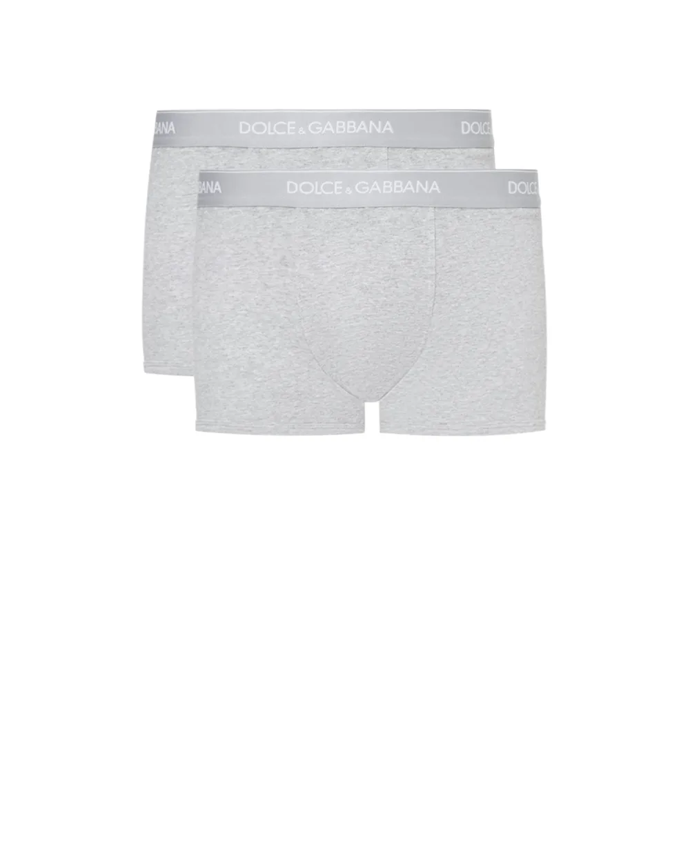 Боксери (2 шт.) Dolce&Gabbana M9C07J-ONN95, сірий колір • Купити в інтернет-магазині Kameron