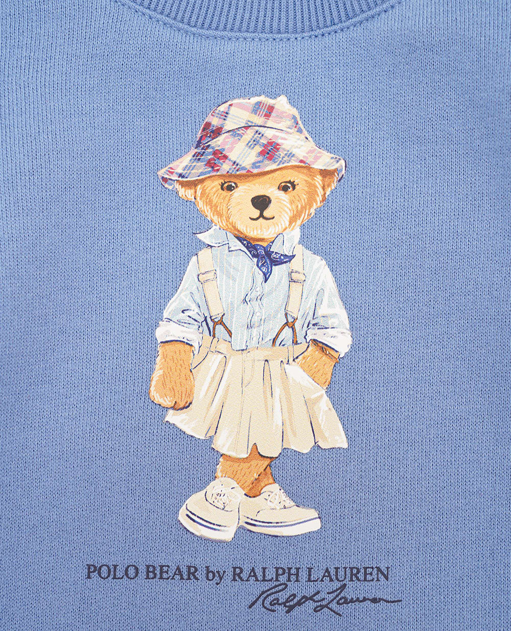 Детский свитшот Polo Bear Polo Ralph Lauren Kids 310942272002, синий цвет • Купить в интернет-магазине Kameron