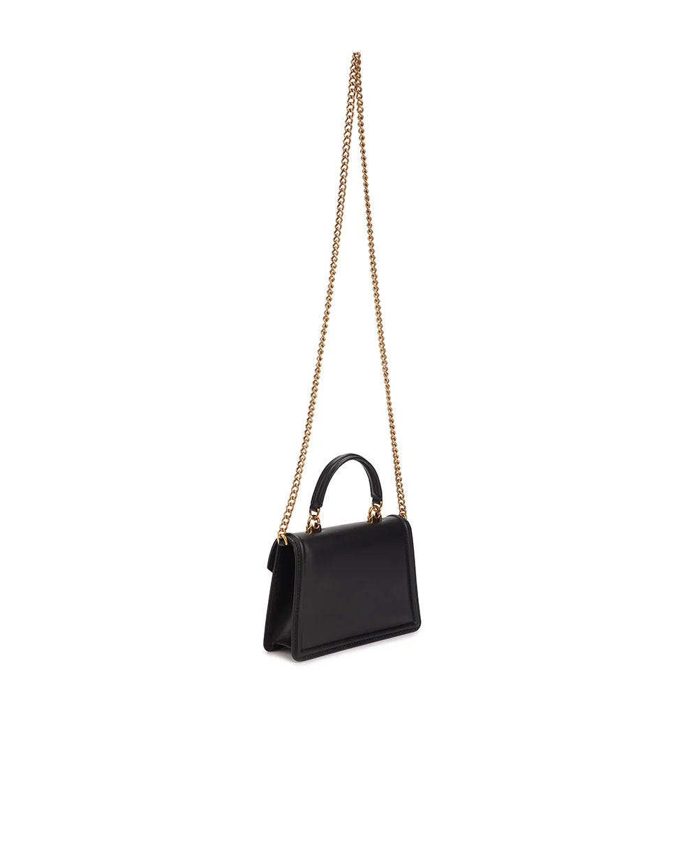 Кожаная сумка Devotion Small Dolce&Gabbana BB6711-AV893, черный цвет • Купить в интернет-магазине Kameron