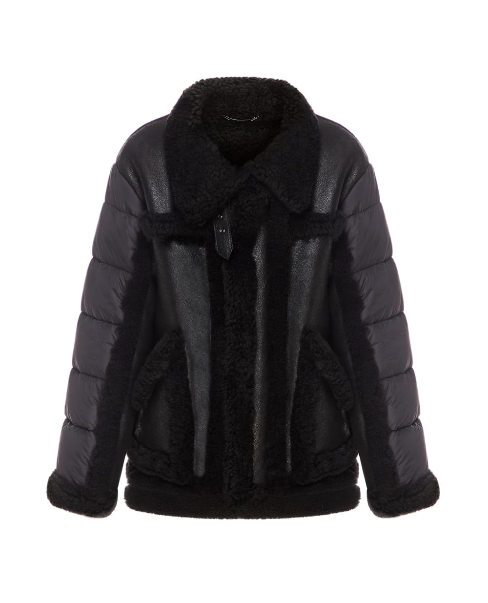 Кожаная дубленка Dolce&Gabbana F9L03L-FUP61, черный цвет • Купить в интернет-магазине Kameron