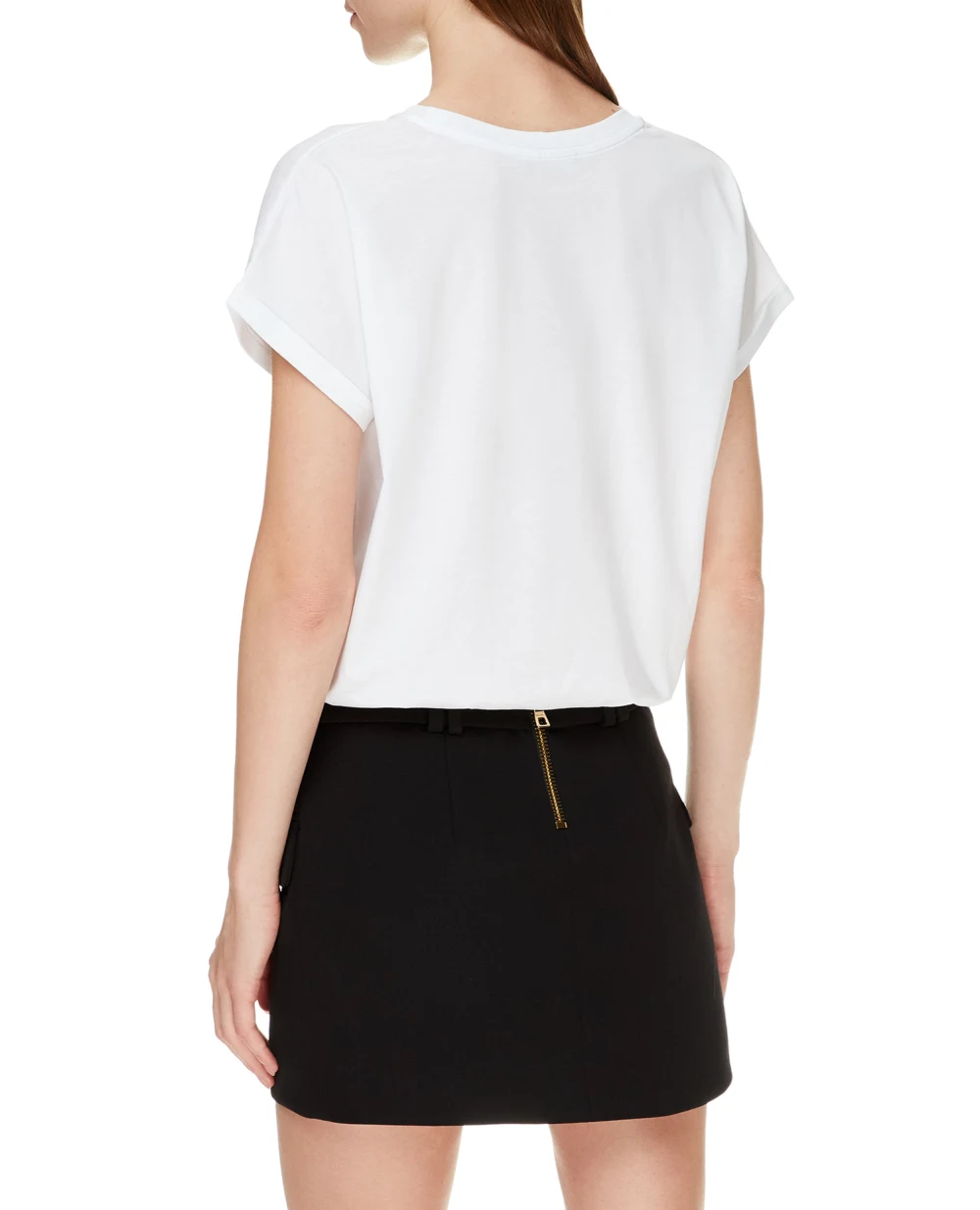 Футболка Balmain UF11351I382, белый цвет • Купить в интернет-магазине Kameron