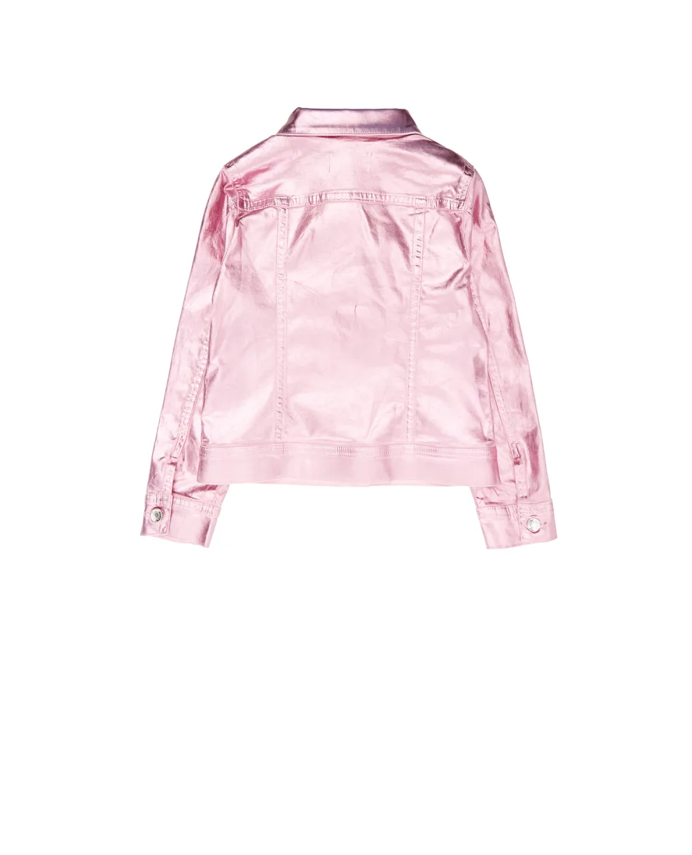 Детская джинсовая куртка Dolce&Gabbana Kids L51B63-G7A9Y-S, розовый цвет • Купить в интернет-магазине Kameron