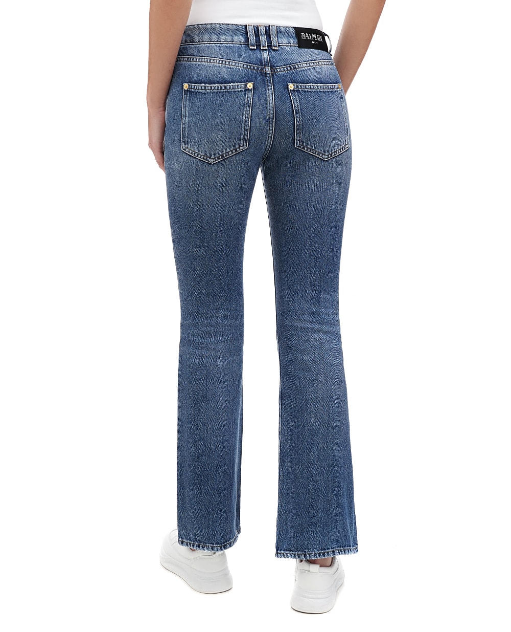 Джинсы Balmain CF0MJ130DE32, синий цвет • Купить в интернет-магазине Kameron