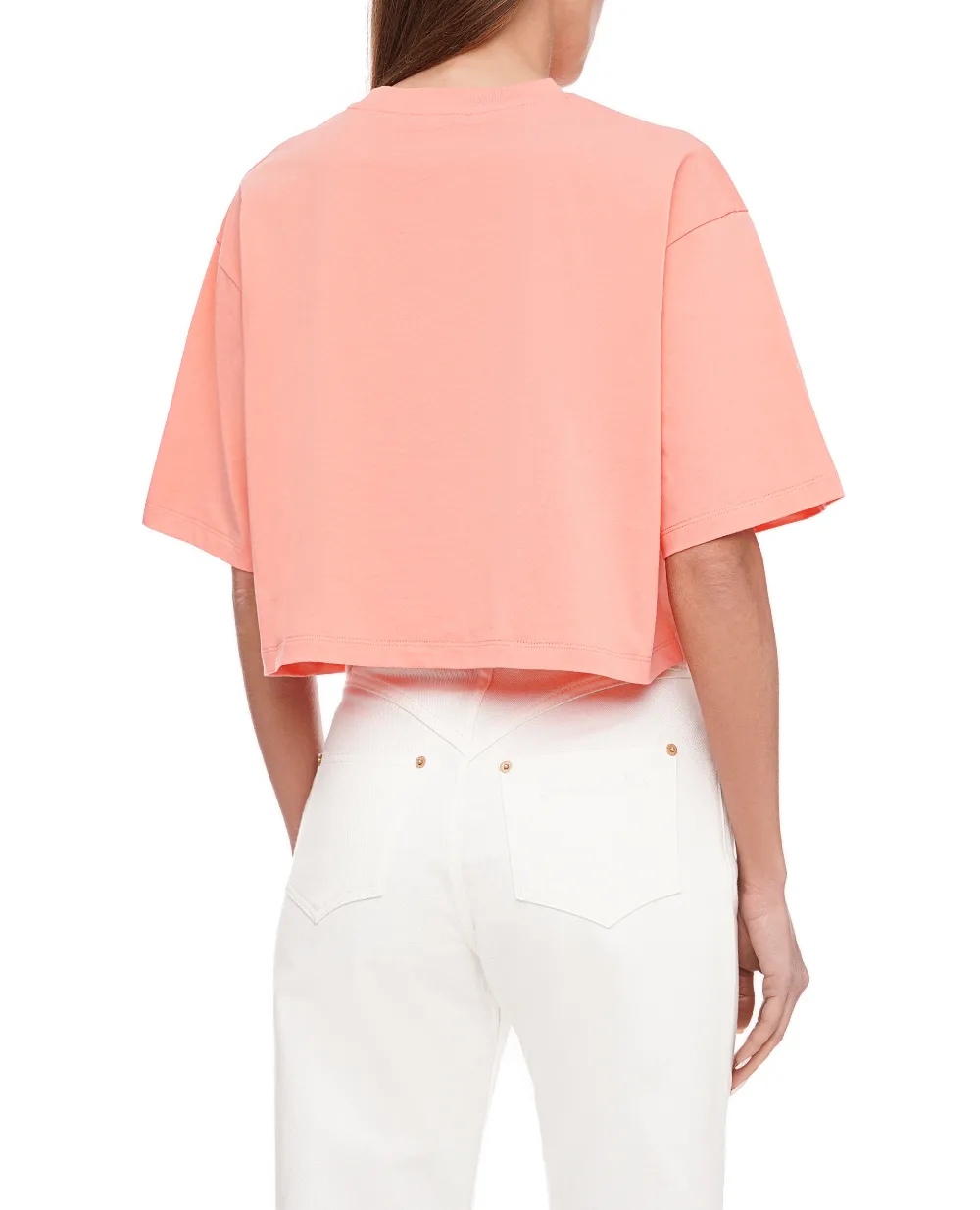 Футболка Balmain BF1EE020BC46, розовый цвет • Купить в интернет-магазине Kameron