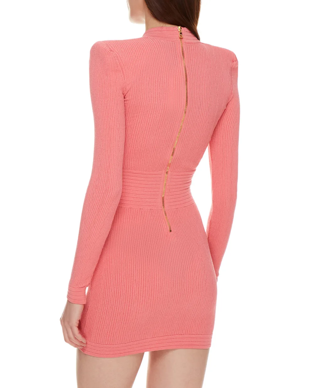 Платье Balmain XF1R8060KB00, розовый цвет • Купить в интернет-магазине Kameron